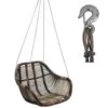 Van Der Leeden Rotan Hangstoel Fly Brown (L)66 X (B)65 X (H)49 Cm -VIDAXL Winkel 1000098803