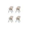 Hartman Le Soleil Element Dining Armstoel - Soft Taupe/Black - 4 St. -VIDAXL Winkel 1000122152