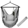Tectake Hangstoel Malika, Boho-stijl, Draagkracht 150kg, Grijs 2 Tectake Hangstoel Malika, Boho-stijl, Draagkracht 150kg, Grijs -VIDAXL Winkel 1000127501
