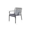 Stripe Loungestoel - Antraciet -VIDAXL Winkel 1000132576
