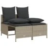 VidaXL - Loungeset - Grijs - Poly Rattan 1 VidaXL - Loungeset - Grijs - Poly Rattan -VIDAXL Winkel 1000143631