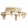 Sens-Line - Bodin Boombank - 227x227x88cm - Hout -VIDAXL Winkel 1000158895