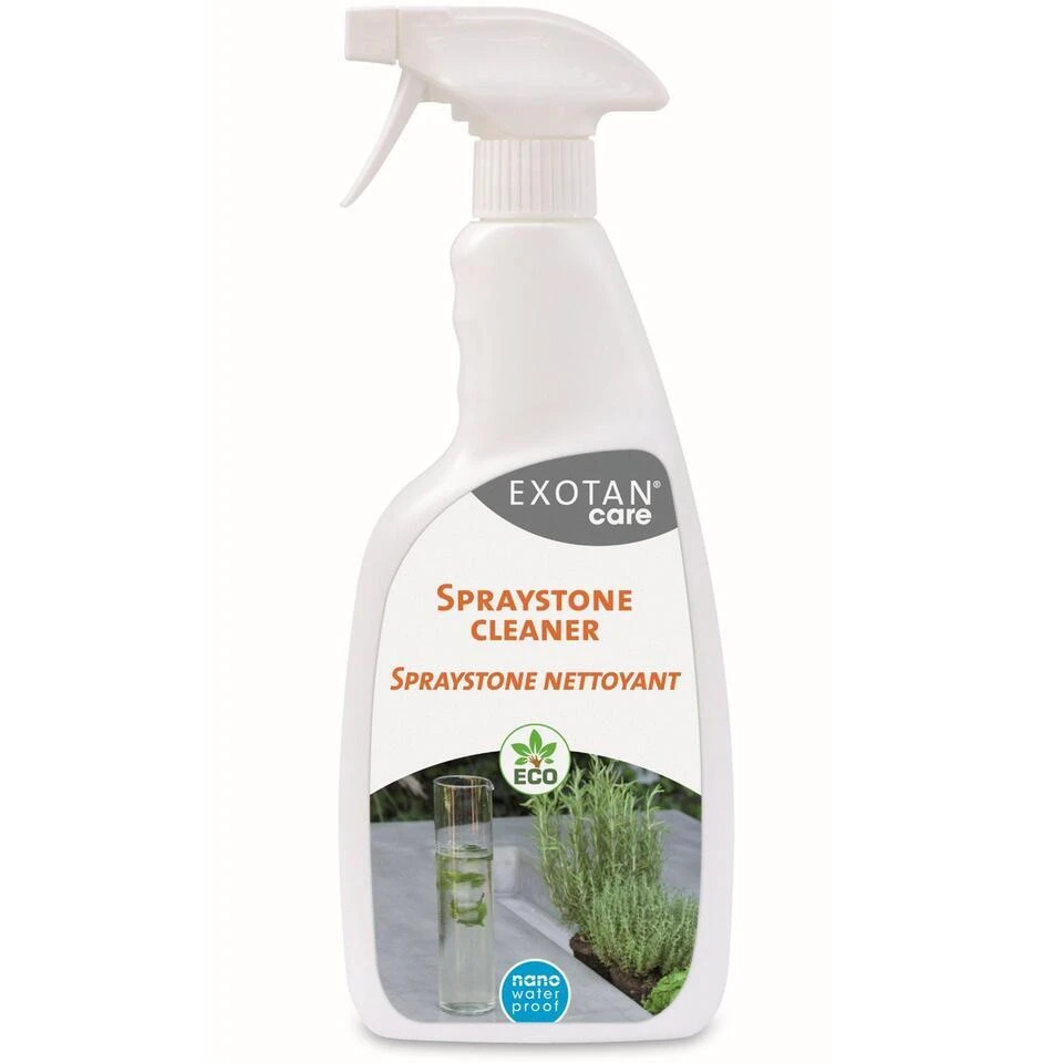 Exotan Onderhoudsmiddel Care - Spraystone Cleaner 750ml 3 Exotan Onderhoudsmiddel Care - Spraystone Cleaner 750ml
