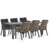 Tuinset 6 Personen 220 Cm Kunststof Grijs Lifestyle Garden Furniture 2 Tuinset 6 Personen 220 Cm Kunststof Grijs Lifestyle Garden Furniture -VIDAXL Winkel 1000180044