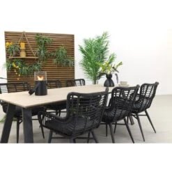 Jasmine Black/Garden Impressions Nevada 240x100 Cm. Tuinset -VIDAXL Winkel 10e2c4a242844e808f03a566bef0910f