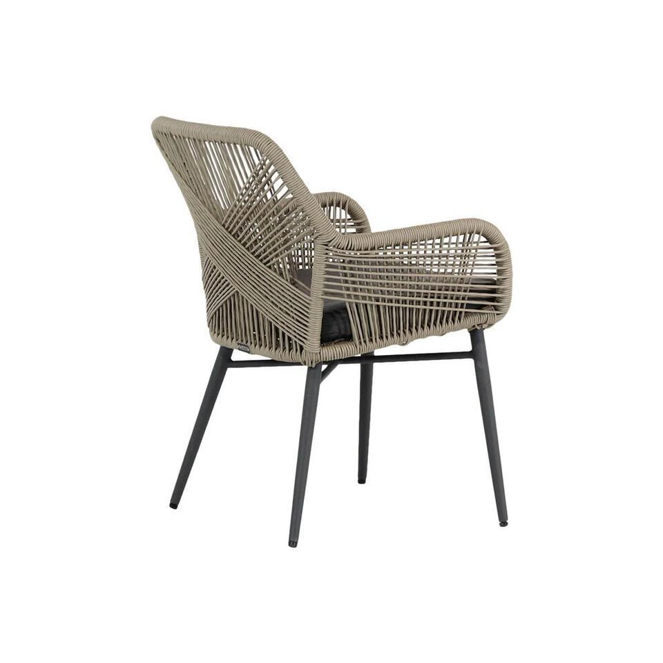Tuinset 4 Personen 180 Cm Aluminium/wicker Taupe Lifestyle Garden Furniture 6 Tuinset 4 Personen 180 Cm Aluminium/wicker Taupe Lifestyle Garden Furniture - Afbeelding 4