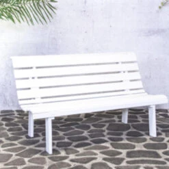 SenS-Line - Bella Tuinbank 150cm - 2-zits - Wit -VIDAXL Winkel 12cb3fd7f8e94126b0e16bf432e2ef36