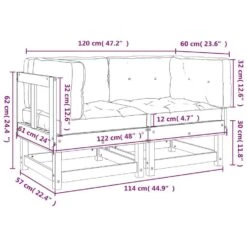 VidaXL - Tuinbank - Zwart - Grenenhout 22 VidaXL - Tuinbank - Zwart - Grenenhout -VIDAXL Winkel 13150df841fc4be484c48615feb35266