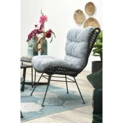 Garden Impressions Melfort Relax Loungestoel - Zwart -VIDAXL Winkel 1338432577 0102