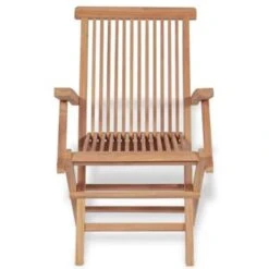 VidaXL Tuinstoelen Inklapbaar 2 St Massief Teakhout -VIDAXL Winkel 1381912756 0102