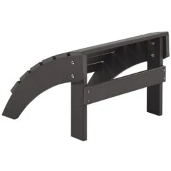 Beliani Voetenbankje ADIRONDACK - Grijs Kunsthout -VIDAXL Winkel 142fe6f3b0134c00a5c617335e323f74