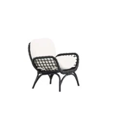Svea - Hugo Outdoor Loungestoel - Wicker - Zwart -VIDAXL Winkel 14a91f824aba4ca3b56b5937b094db50