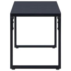 VidaXL - Tuinbank - Zwart - PS-plaat- 120.5 Cm -VIDAXL Winkel 1600c579de8b48918142d15fdf4236a3