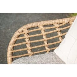 Castello Lounge Fauteuil - Light Teak Look - Natural Rotan-merino Sand -VIDAXL Winkel 1711a2d0ff474f9ca630f22bc14bc8fb