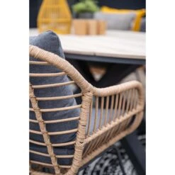 Set Van 4 - Garden Impressions Margriet Tuinstoel - Naturel -VIDAXL Winkel 188f976a0cc84d569afa0e252416b778