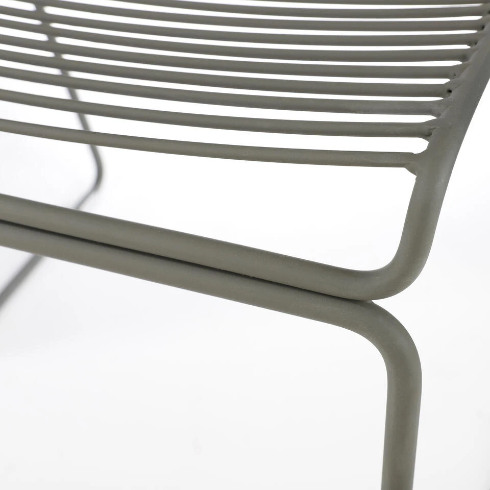 Mica Decorations Bueno Tuinstoel Grijs 6 Mica Decorations Bueno Tuinstoel Grijs - Afbeelding 4