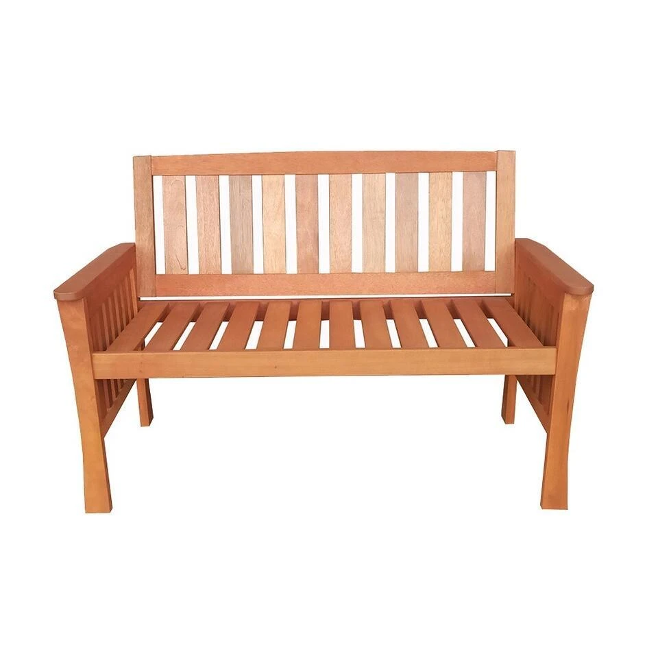 SenS-Line Kensington Tuinbank - 125 Cm - Meranti Hardhout 4 SenS-Line Kensington Tuinbank - 125 Cm - Meranti Hardhout - Afbeelding 2