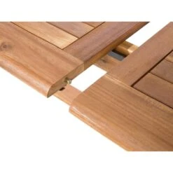 Beliani Tuintafelset MAUI - Lichte Houtkleur Acaciahout 9 Beliani Tuintafelset MAUI - Lichte Houtkleur Acaciahout -VIDAXL Winkel 1916202323 0103