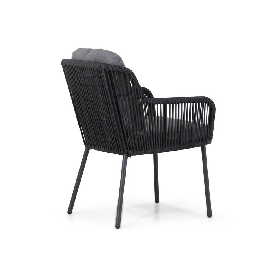 Tuinset 4 Personen 180 Cm Aluminium/rope Grijs Santika Furniture Santika 8 Tuinset 4 Personen 180 Cm Aluminium/rope Grijs Santika Furniture Santika - Afbeelding 6