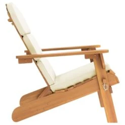 VidaXL - Adirondack Tuinstoel - Kussens - Bruin - Acaciahout -VIDAXL Winkel 1a5652e36bb7419fa85a0e127494586d