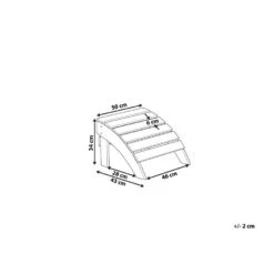 Beliani Voetenbankje ADIRONDACK - Geel Kunsthout -VIDAXL Winkel 1cb65d89849d4e14a3c2ea8858ffd361 1
