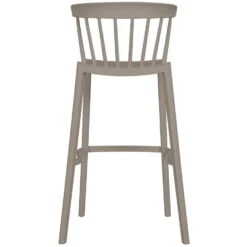 WOOOD Bliss Barstoelen Buiten - Kunststof - Taupe - Set Van 2 -VIDAXL Winkel 1f111bcd5cd041f7959b2f06216bcf1c