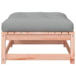 VidaXL - Tuinbank Zonder Armleuningen - Bruin - Hout - Met Kussens En Voetenbank -VIDAXL Winkel 1f89d005871748fd8aaca85436c4f568