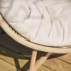 Lisomme Ayla Rattan Tuin Loungestoel Beige - Met Zitkussens -VIDAXL Winkel 200a48c9c9ee4e0e96f6caa16ee4ee34
