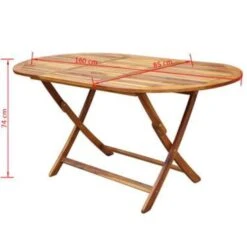 VidaXL 9-delige Tuinset Inklapbaar Massief Acaciahout -VIDAXL Winkel 21c6786fc0e5407084f28f72bced593a