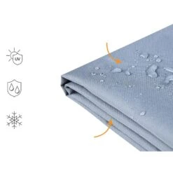 CHUVA - Beschermhoes Voor Parasol RAVENNA, ASTI II - Grijs - PVC -VIDAXL Winkel 2311d4009dad4434881bab47d73fee92 1