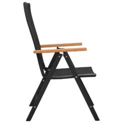 VidaXL - Tuinstoelen - Zwart - Poly Rattan - 4 Stuks -VIDAXL Winkel 2320950402fc49f28767d330d4f39d66