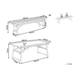 TINDARI - Tuinset 4-zits - Lichthout - Bamboe -VIDAXL Winkel 237c2829c2e94254b34dc56ae9c5b3dd