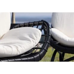Svea - Hugo Outdoor Loungestoel - Wicker - Zwart -VIDAXL Winkel 239d85296eee43f583a6a9106c5cf64c