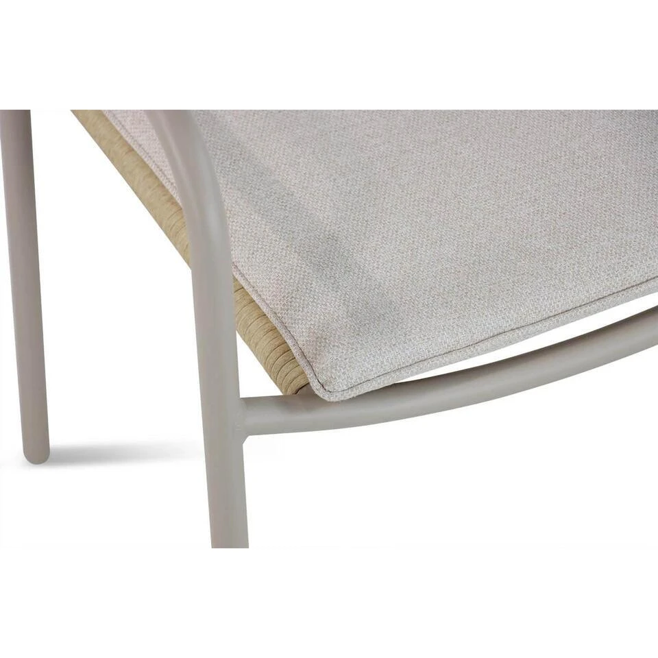 Tuinset 6 Personen 240 Cm Aluminium/rope Taupe Coco Penya/Matale 12 Tuinset 6 Personen 240 Cm Aluminium/rope Taupe Coco Penya/Matale - Afbeelding 10