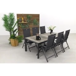 Hartman Napoli/Kings Tuinset Antraciet - 220x100 Cm -VIDAXL Winkel 250ba3442da34007a5ada06894df2c3a