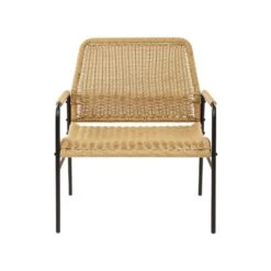 PRASIMO - Tuinstoel Set Van 2 - Naturel - PE Rotan -VIDAXL Winkel 254ac9db46ec4558858b8b1d18b46bd8