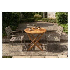 Exotan Tuinstoel Met Armleuning - Aluminium - Taupe - 85x56x53 5 Exotan Tuinstoel Met Armleuning - Aluminium - Taupe - 85x56x53 -VIDAXL Winkel 27138938f0344d128b85ac9a518f5f49