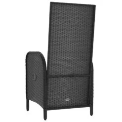 VidaXL - Tuinstoelen - Zwart - Poly Rattan -VIDAXL Winkel 27ac856cba8b49b280d35489c565900f