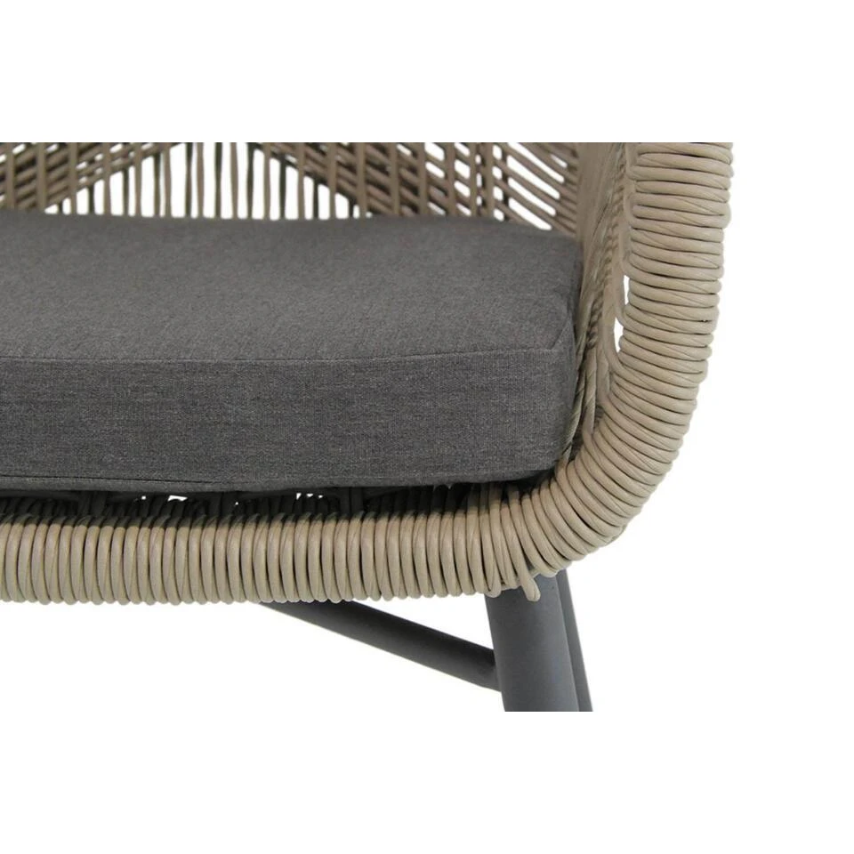 Tuinset 4 Personen 180 Cm Aluminium/wicker Taupe Lifestyle Garden Furniture 12 Tuinset 4 Personen 180 Cm Aluminium/wicker Taupe Lifestyle Garden Furniture - Afbeelding 10