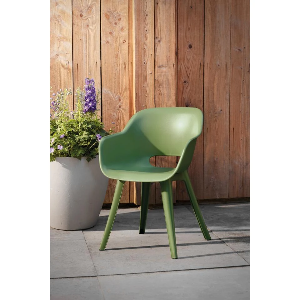 Keter Akola Tuinstoelen - 2 Stuks -56.5x55x80cm - Olijf Groen 10 Keter Akola Tuinstoelen - 2 Stuks -56.5x55x80cm - Olijf Groen - Afbeelding 8