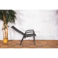 Sens-Line - Lucca Verstelbare Stapelstoel - Set Van 2 - 57x85x110 - Aluminium -VIDAXL Winkel 2f1aae0ce3d9464196526916b30e640e