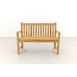 VDG Teak Houten Tuinbank Bison - 120 Cm -VIDAXL Winkel 2f253dc19703408e9b6e6dd11a22e487