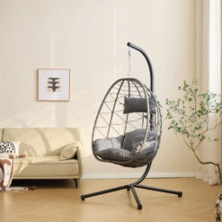 Hangstoel Van Rotan En Metaal In Zwart 13 Hangstoel Van Rotan En Metaal In Zwart -VIDAXL Winkel 2fd009433f8f454f90230179e6665695