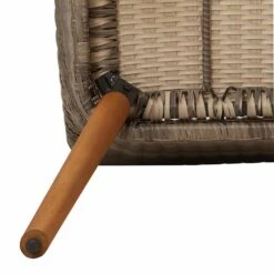 VidaXL - Tuinstoel - Zwart - Poly Rattan - 55 X 62.5 X 82cm -VIDAXL Winkel 30b13ae99bd04eeca05541b6ba54842a