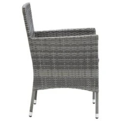 VidaXL - 5-delige Tuinset Grijs - Poly Rattan En Glas - 80x80 Cm 25 VidaXL - 5-delige Tuinset Grijs - Poly Rattan En Glas - 80x80 Cm -VIDAXL Winkel 322d2f40a91242008a9a933e5012787b