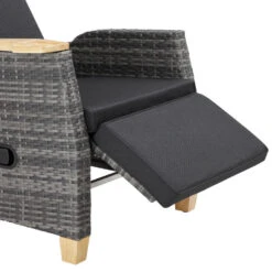 Tectake Wicker Fauteuil Pescara Met Aluminium Frame, Rugleuning Verstelbaar -VIDAXL Winkel 349597b1134f44c4b10f6717dfa1dd78