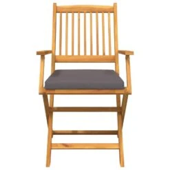 VidaXL - Buiten Zitplaatsen - Grijs - Massief Acaciahout - 49 X 57,5 X 92cm -VIDAXL Winkel 35b20410d558422ea9c6fa2758b13623