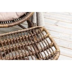 Svea - Leila Loungestoel - Donker Walnoot - Rattan -VIDAXL Winkel 37f3fe14d3dd4ba0aebbc752d7786f82