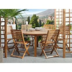 TOLVE - Tuinmeubel Set - Lichte Houtkleur - Acaciahout -VIDAXL Winkel 389a140c6f93412c87b1c19584767fb0