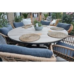 Garden Impressions Margriet Naturel / Edison 148 Cm. - Ronde Tuinset 20 Garden Impressions Margriet Naturel / Edison 148 Cm. - Ronde Tuinset -VIDAXL Winkel 38a9578a3ce24d7fab16839d77b1c4ff